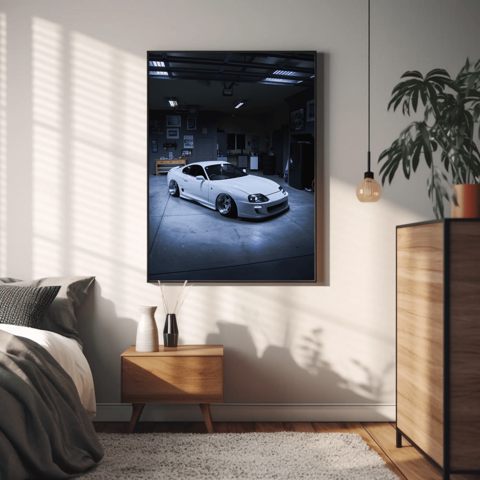 Supra MK4 High Resolution Automotive Masterpiece Wall Art #021 for Car Lovers