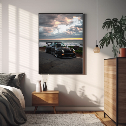 RWB Porsche 911 Art Print Poster #004 - High-Quality Wall Decor