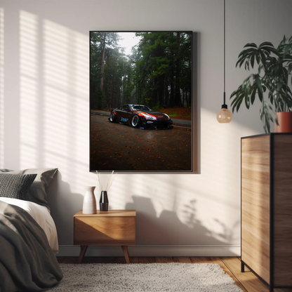 Nissan GT-R R35 Art Print Poster #028 - Premium Wall Decor