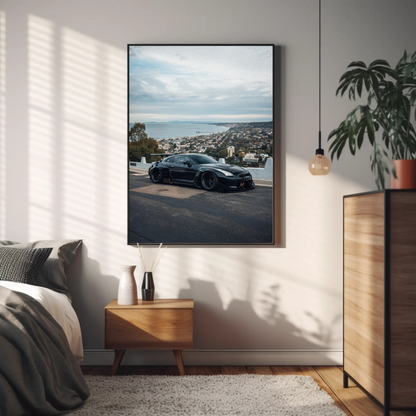 Stunning Nissan GTR R35 Wall Art Poster #023 for Car Lovers