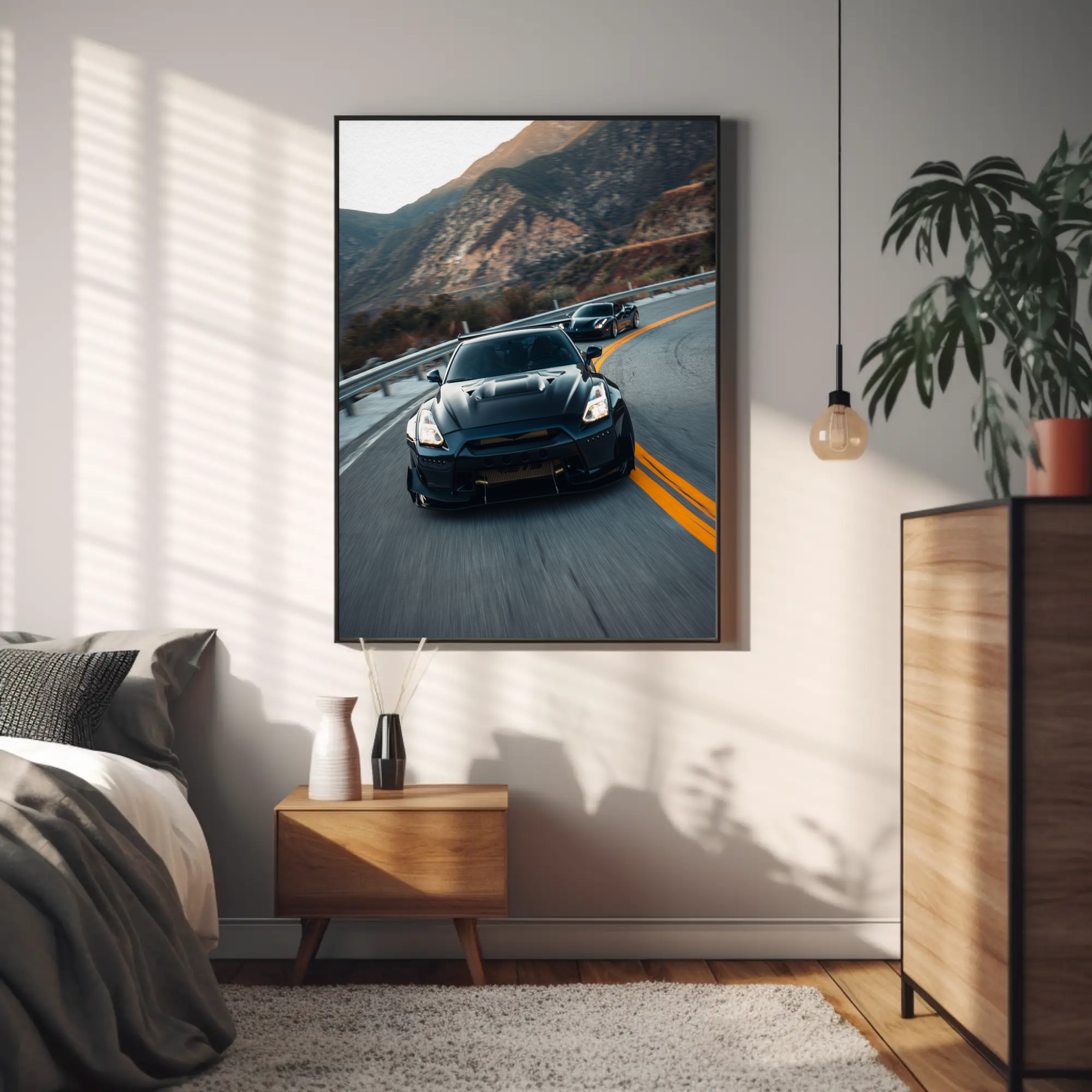 Nissan GTR R35 Widebody Artwork Print #025 - Stunning Car Decor