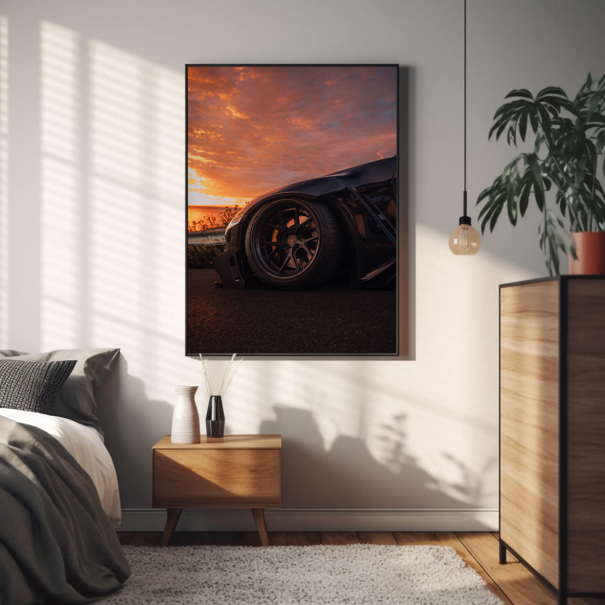 Sleek Nissan GTR R35 Wall Art Poster #020 for Car Enthusiasts