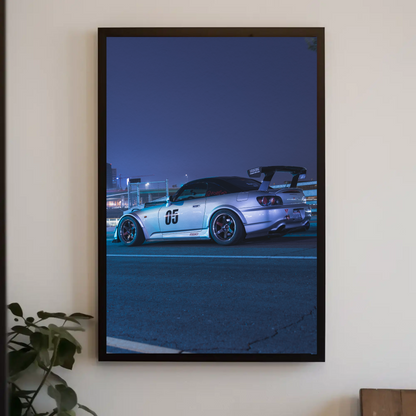 Honda S2000 Automotive Car Poster #002 - Throttle Designs