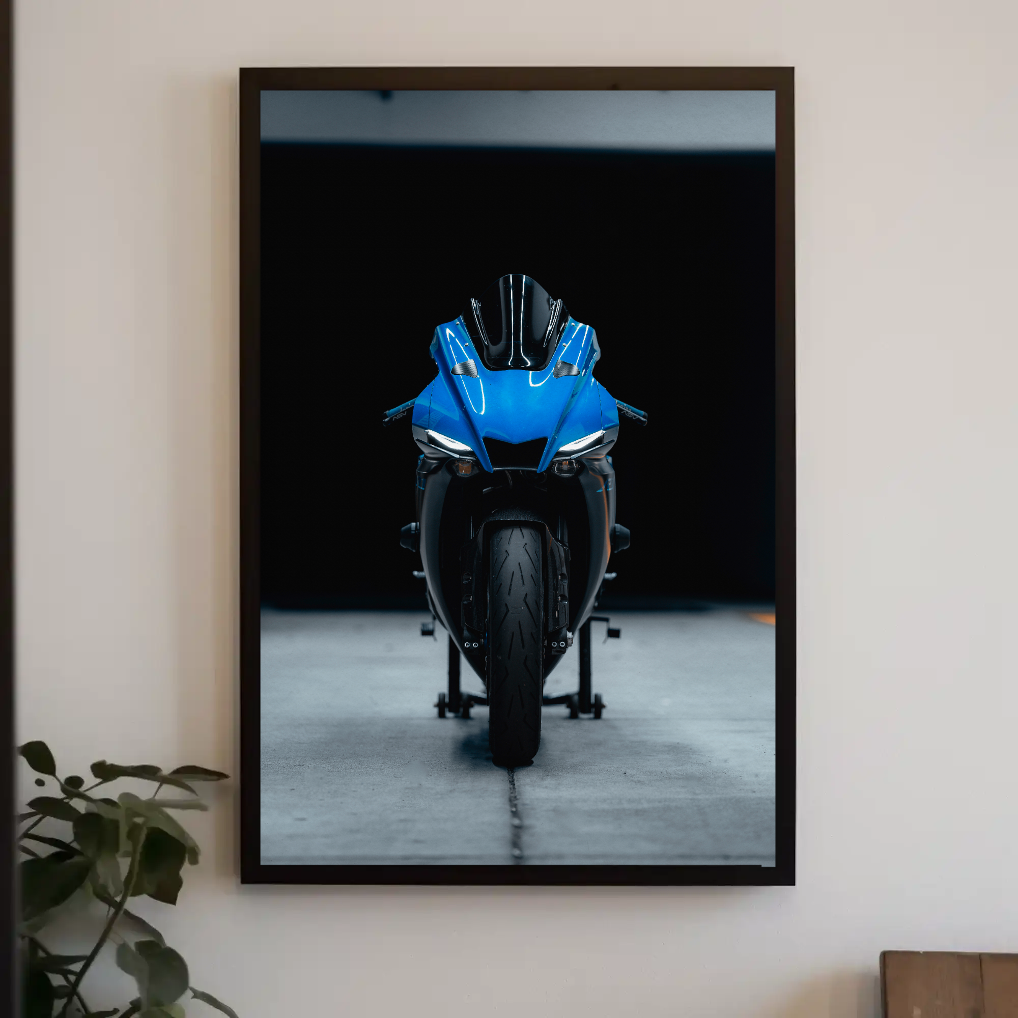 Yamaha R1 Motorcycle Poster #033 - Throttle Designs