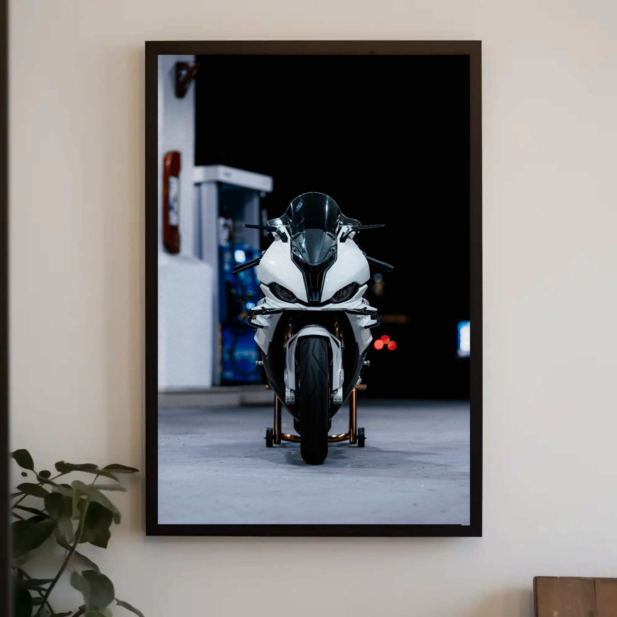 BMW S1000RR Motorcycle Poster #013 - Throttle Designs