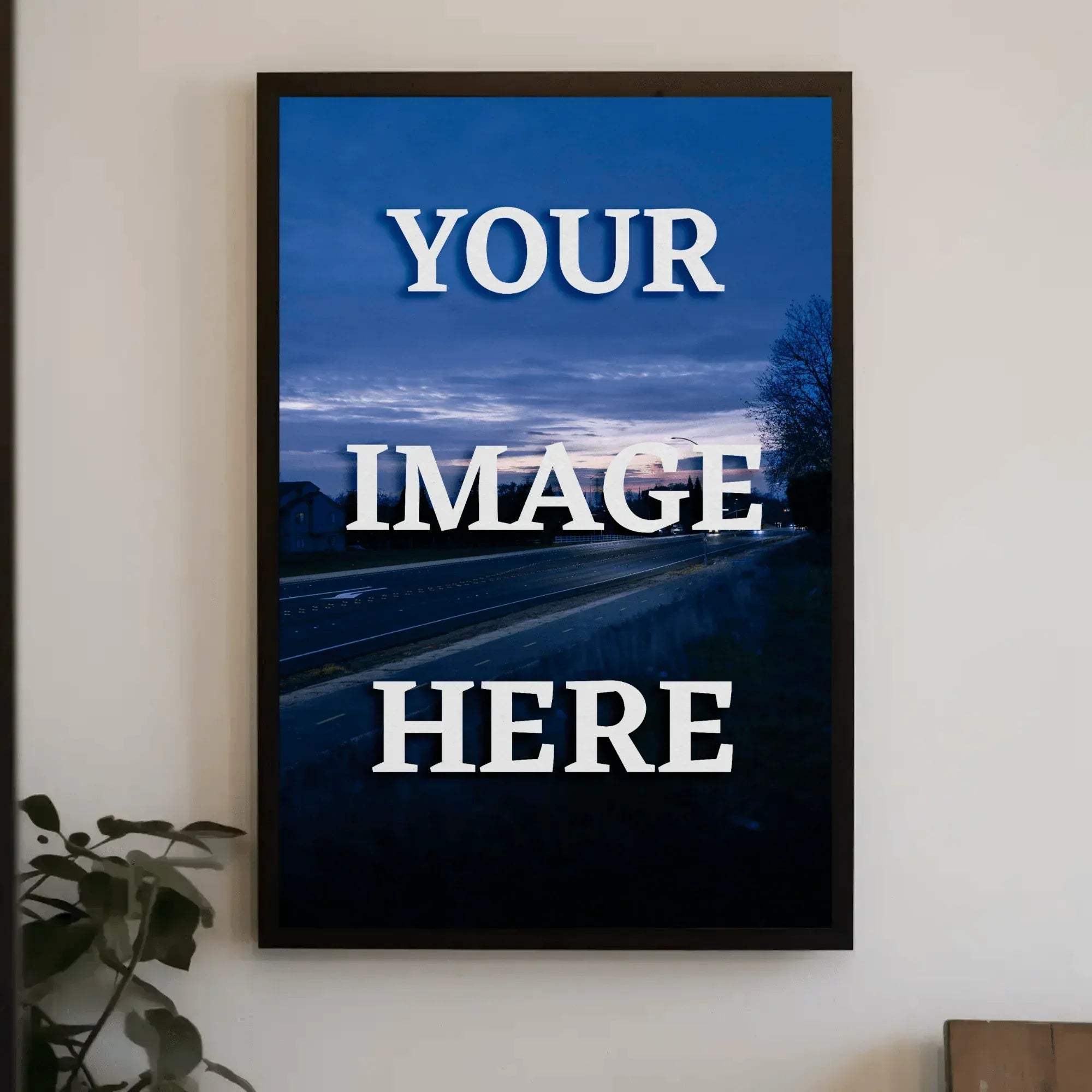 Custom Satin Poster Print - Personalize Wall Art with Your Own Photo