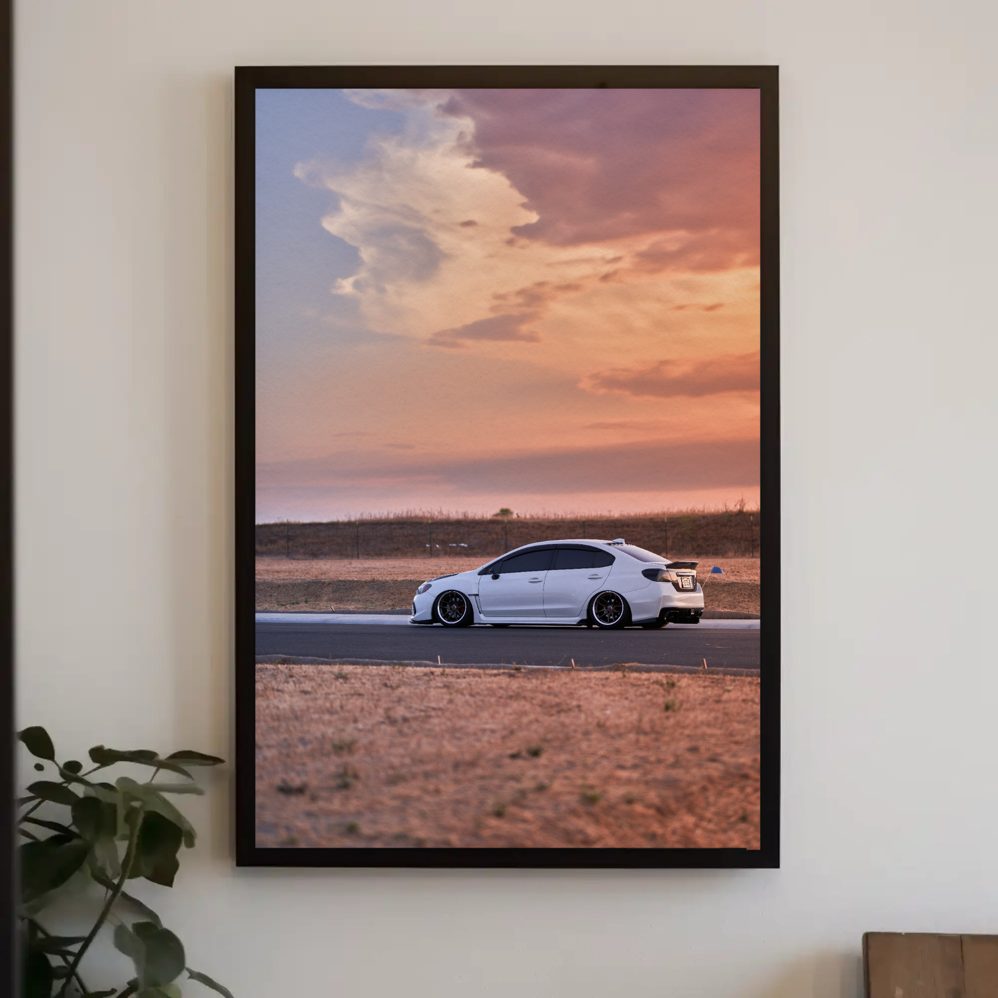 Subaru WRX Automotive Car Poster #022 - Throttle Designs