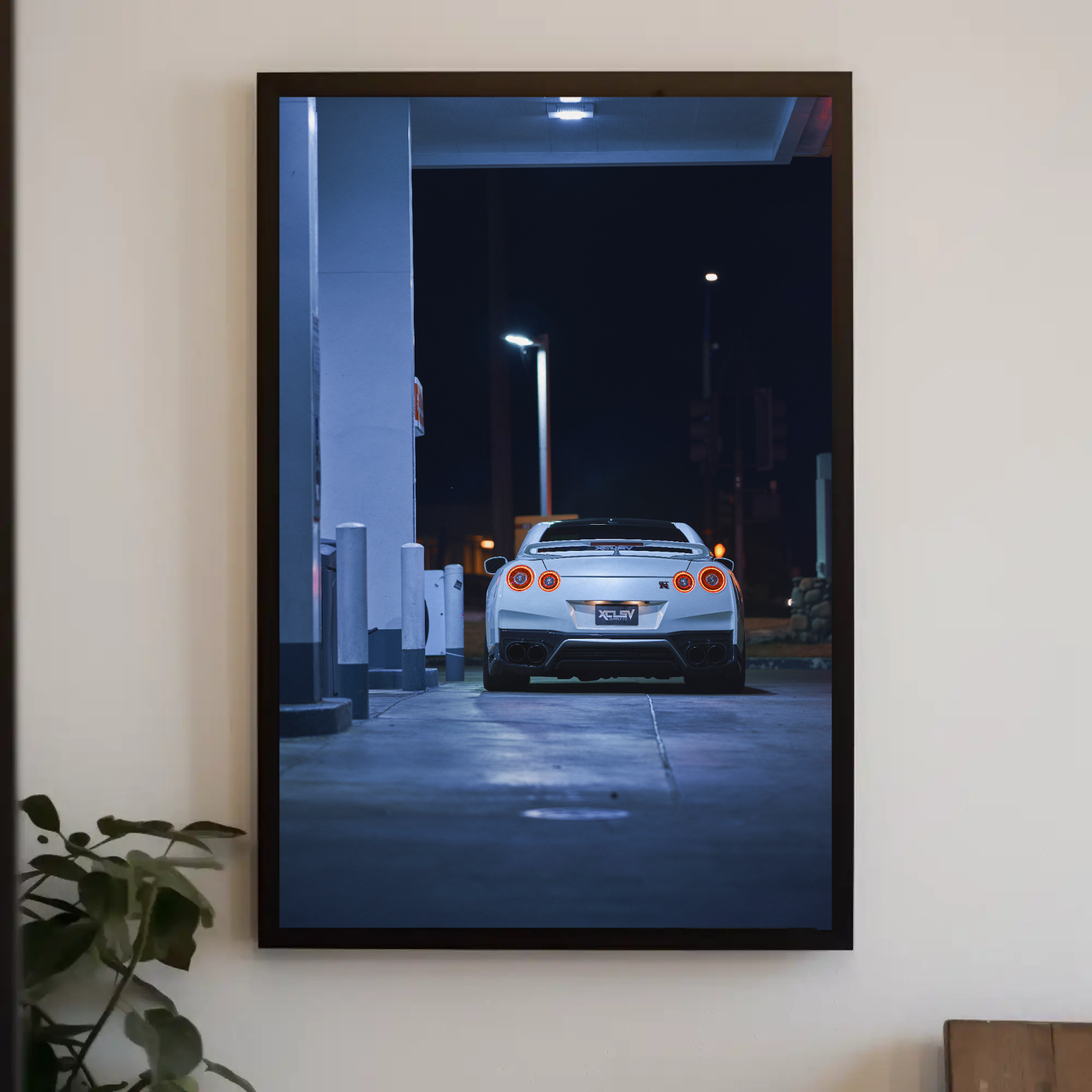 Nissan GTR R35 Automotive Car Poster #006 - Throttle Designs