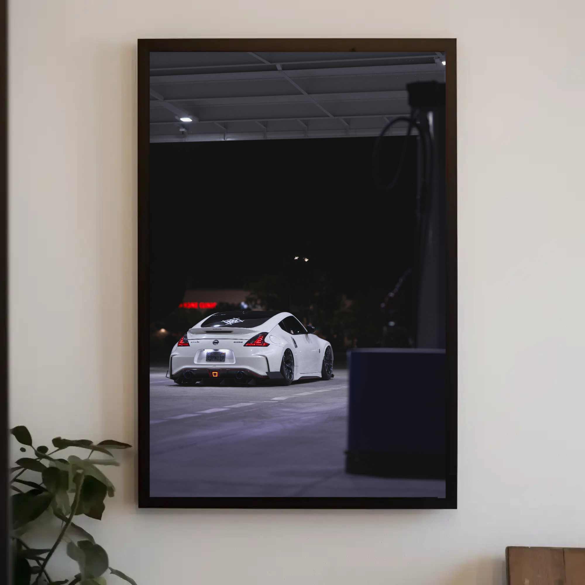 Nissan 370z Automotive Car Poster #001 - Throttle Designs