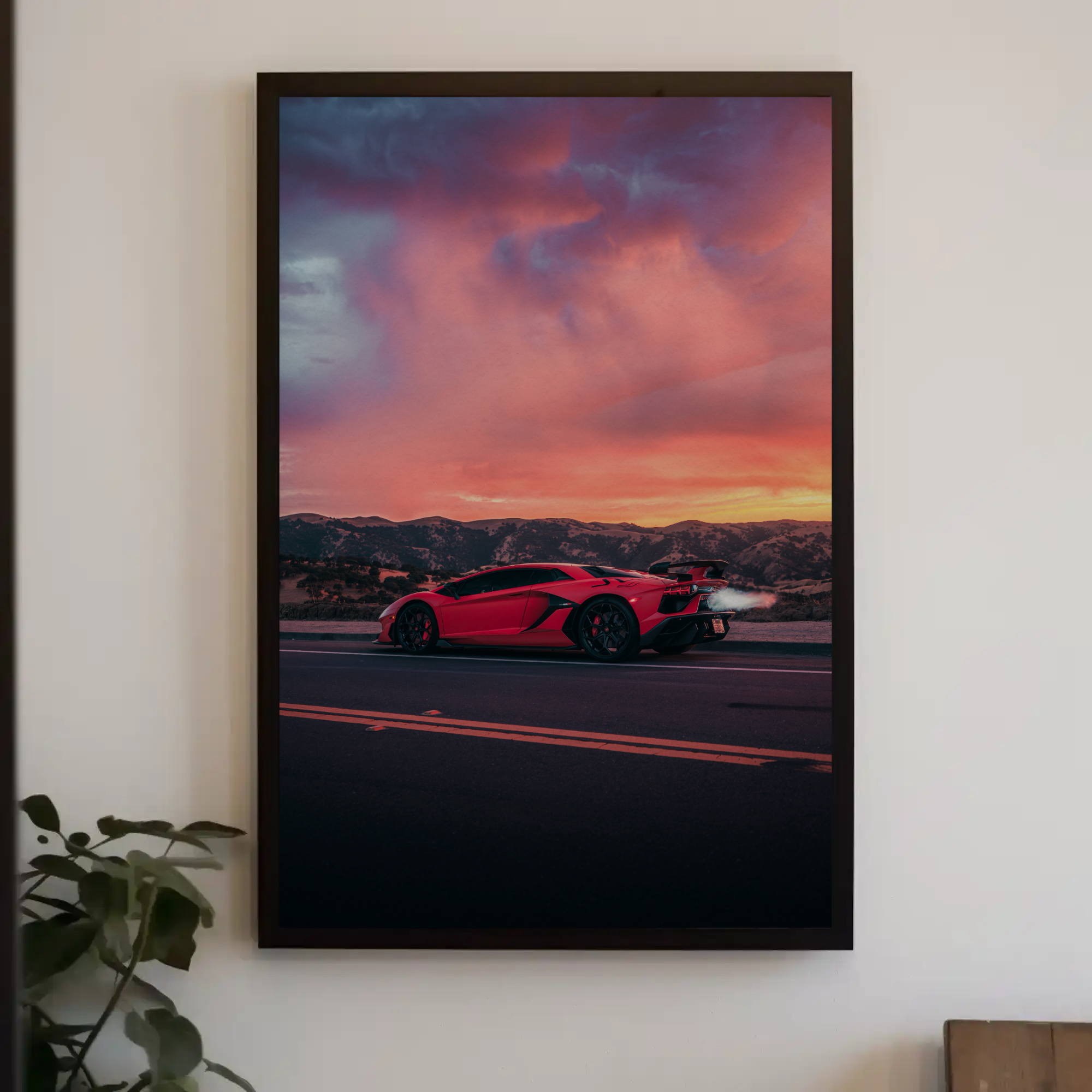 Lamborghini Aventador SVJ Hypercar Wall Art Poster #001 - Stunning Décor - Throttle Designs