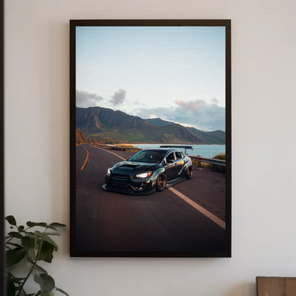 Subaru WRX STI JDM Car Art Print - Perfect Wall Décor #028 - Throttle Designs