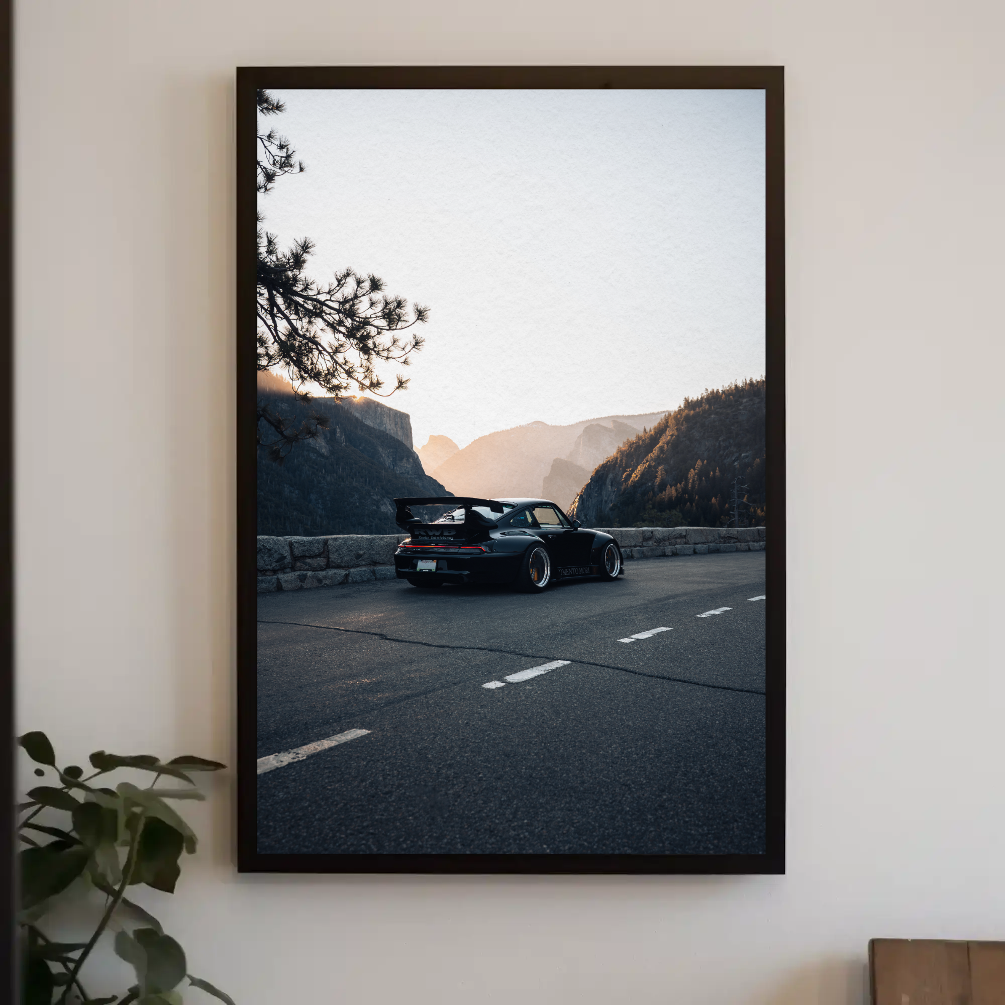 RWB Porsche 911 Wall Art Poster #001 - Automotive Elegance Redefined - Throttle Designs