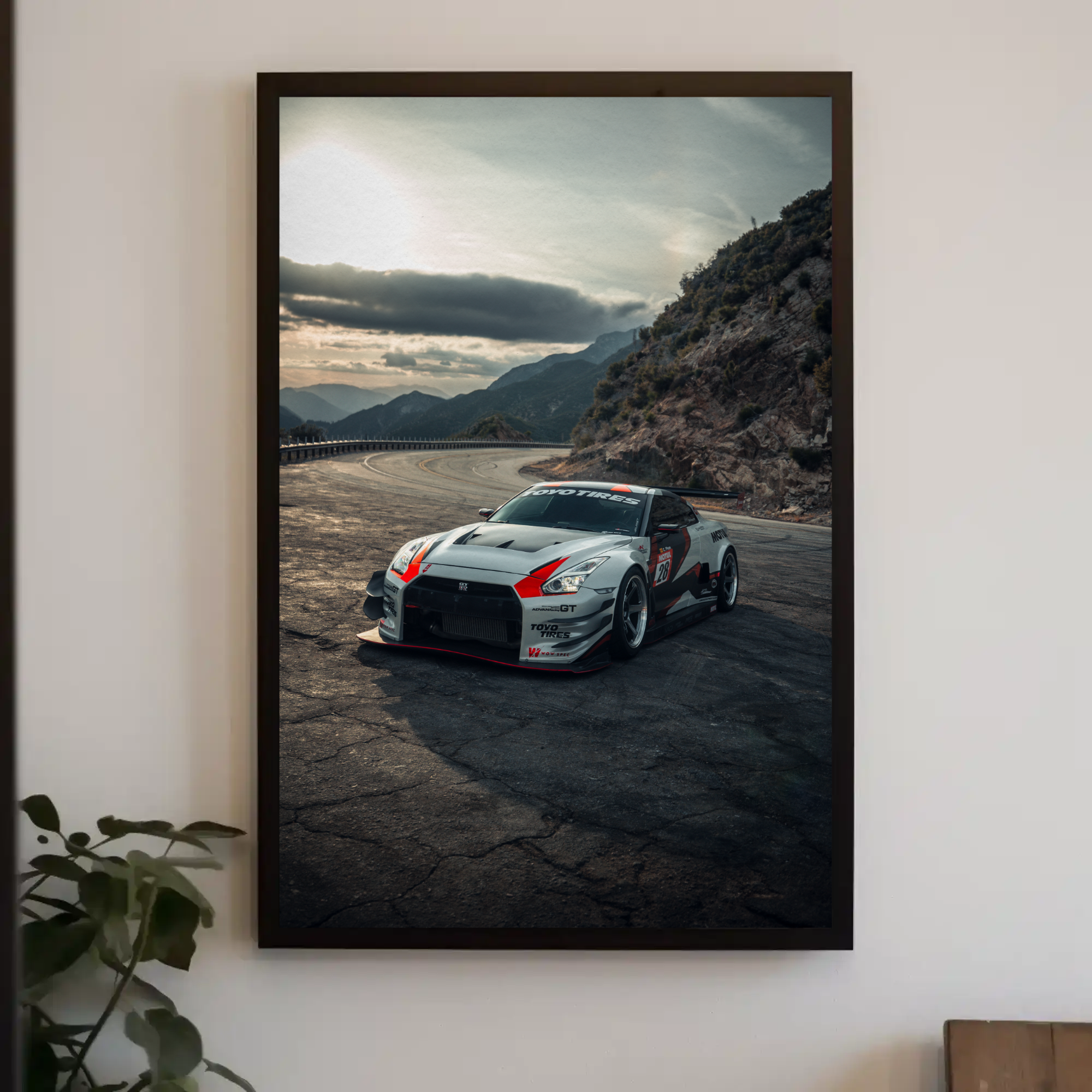 Nissan GTR R35 Automotive Art Poster #016 - Elevate Your Decor - Throttle Designs