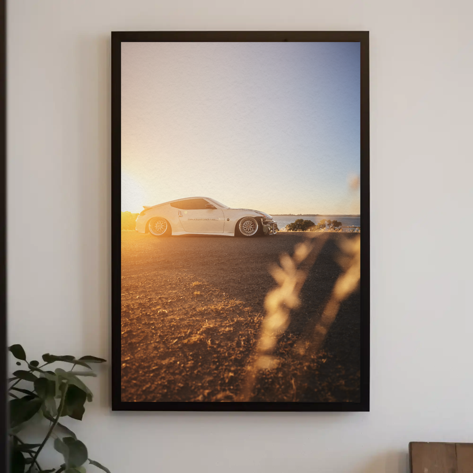 Nissan 370z Automotive Car Poster #002 - Throttle Designs