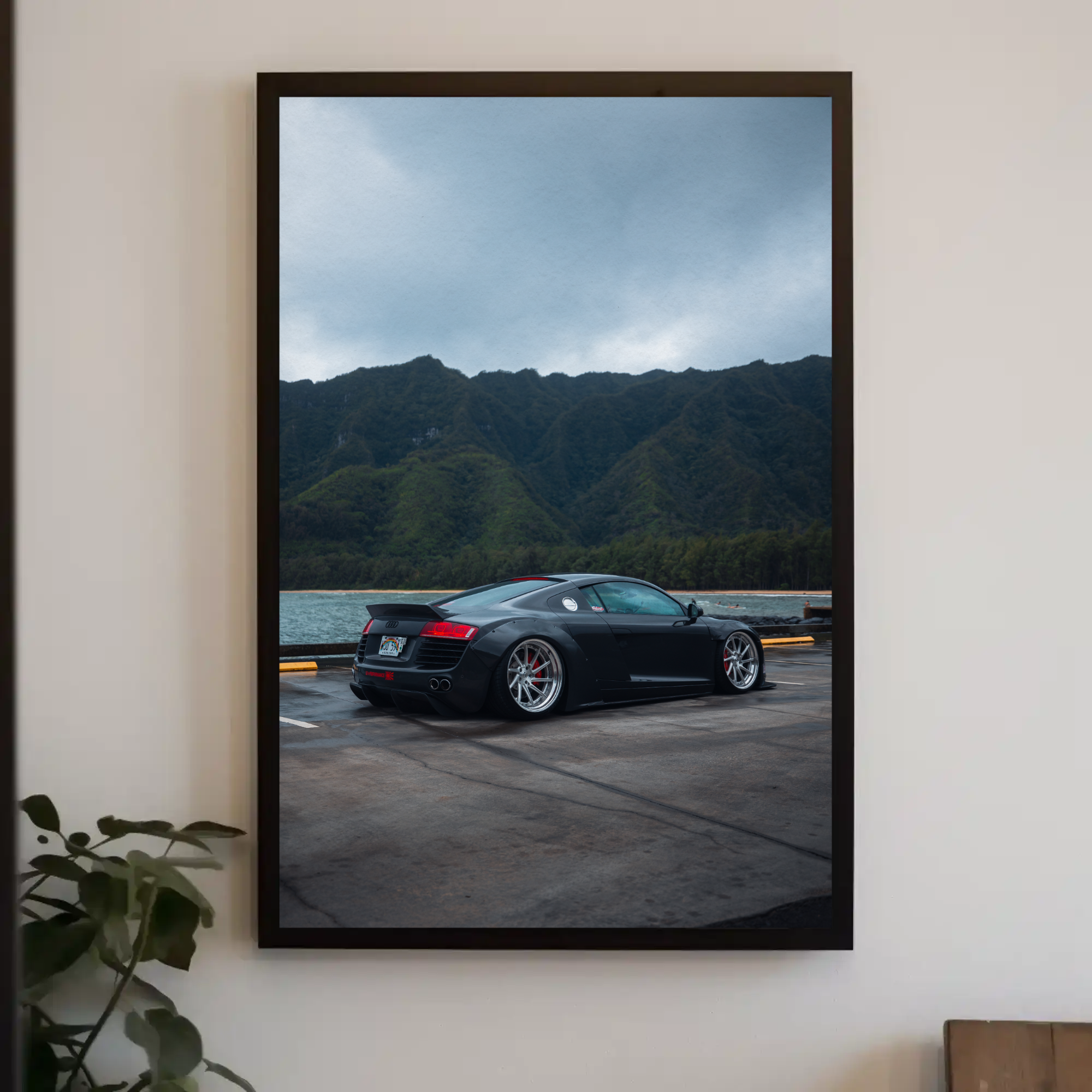 Audi R8 Supercar Wall Art Masterpiece #001 - Throttle Designs