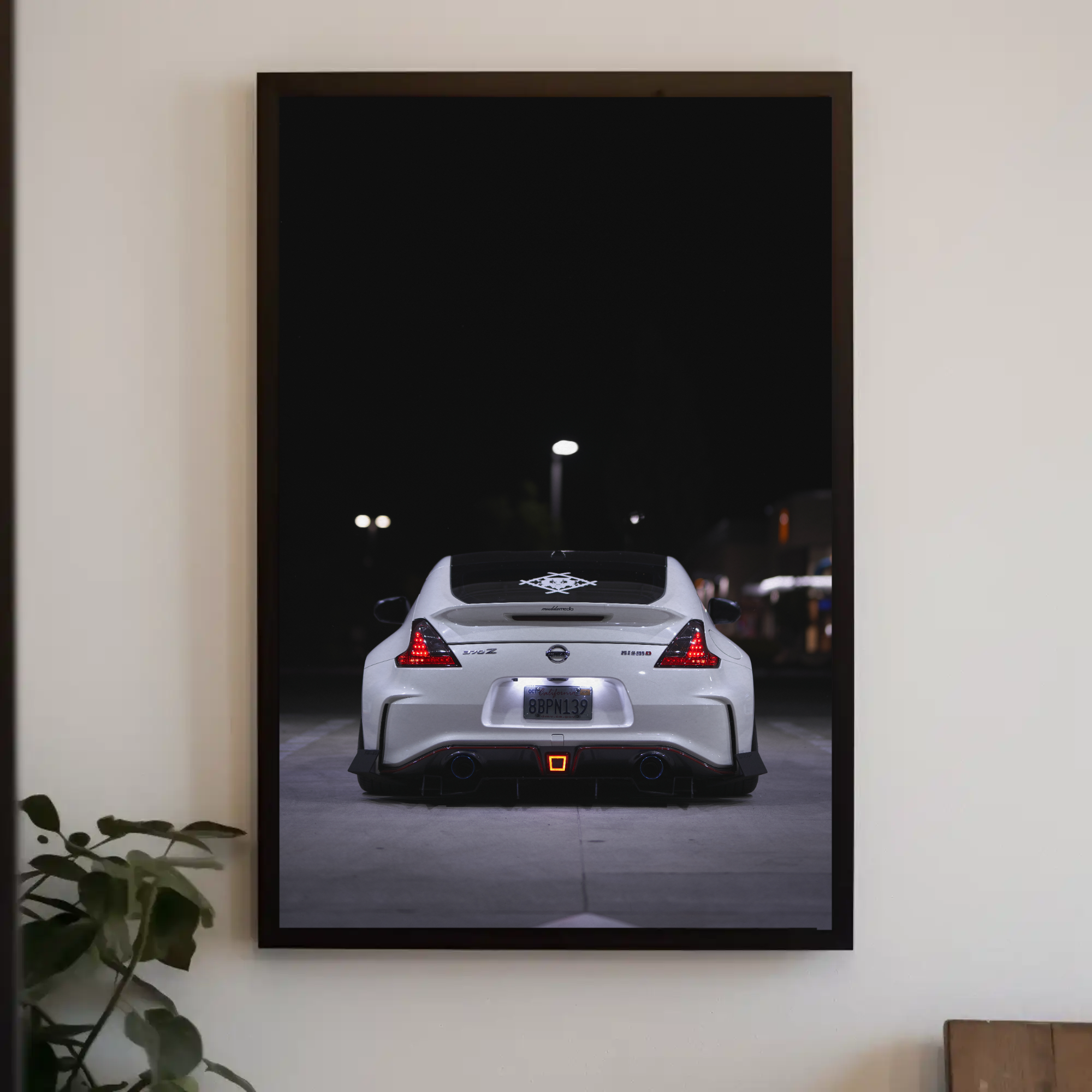 Nissan 370z Automotive Car Poster #006 - Throttle Designs