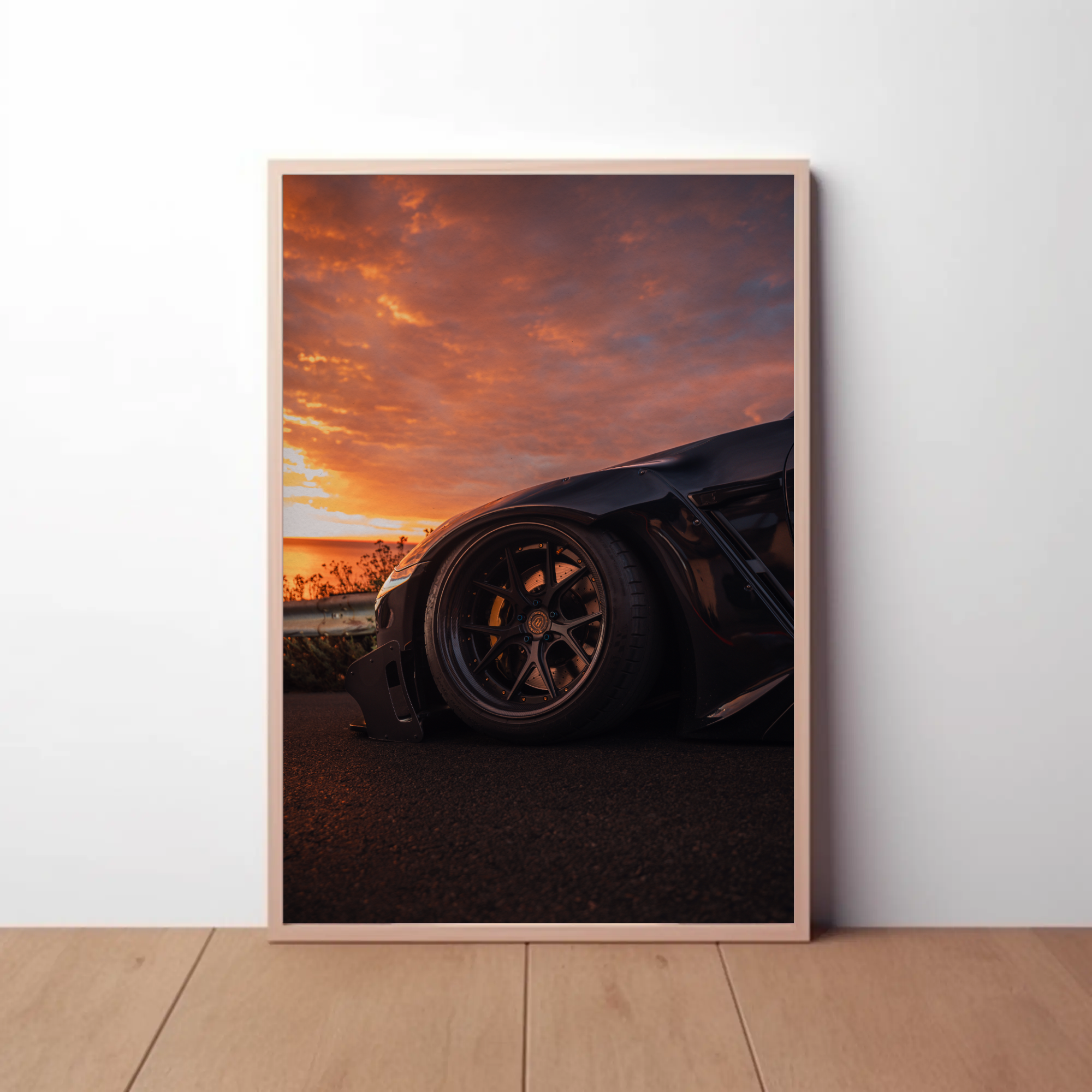 Sleek Nissan GTR R35 Wall Art Poster #020 for Car Enthusiasts