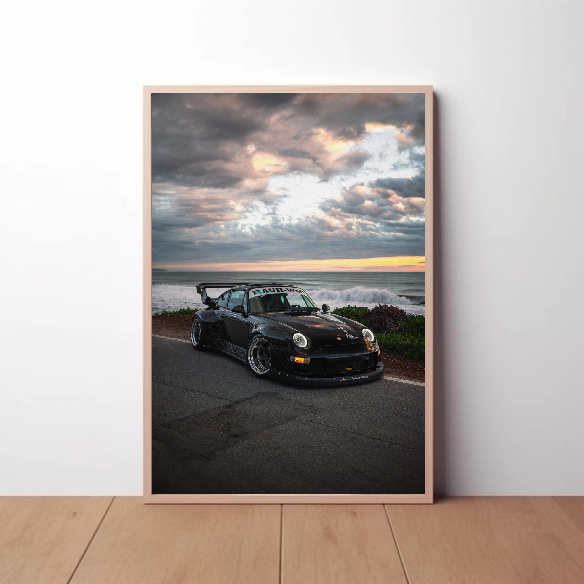 RWB Porsche 911 Art Print Poster #004 - High-Quality Wall Decor