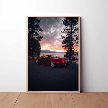 Acura NSX JDM Car Art Poster #007 - Sleek Wall Decor for Enthusiasts