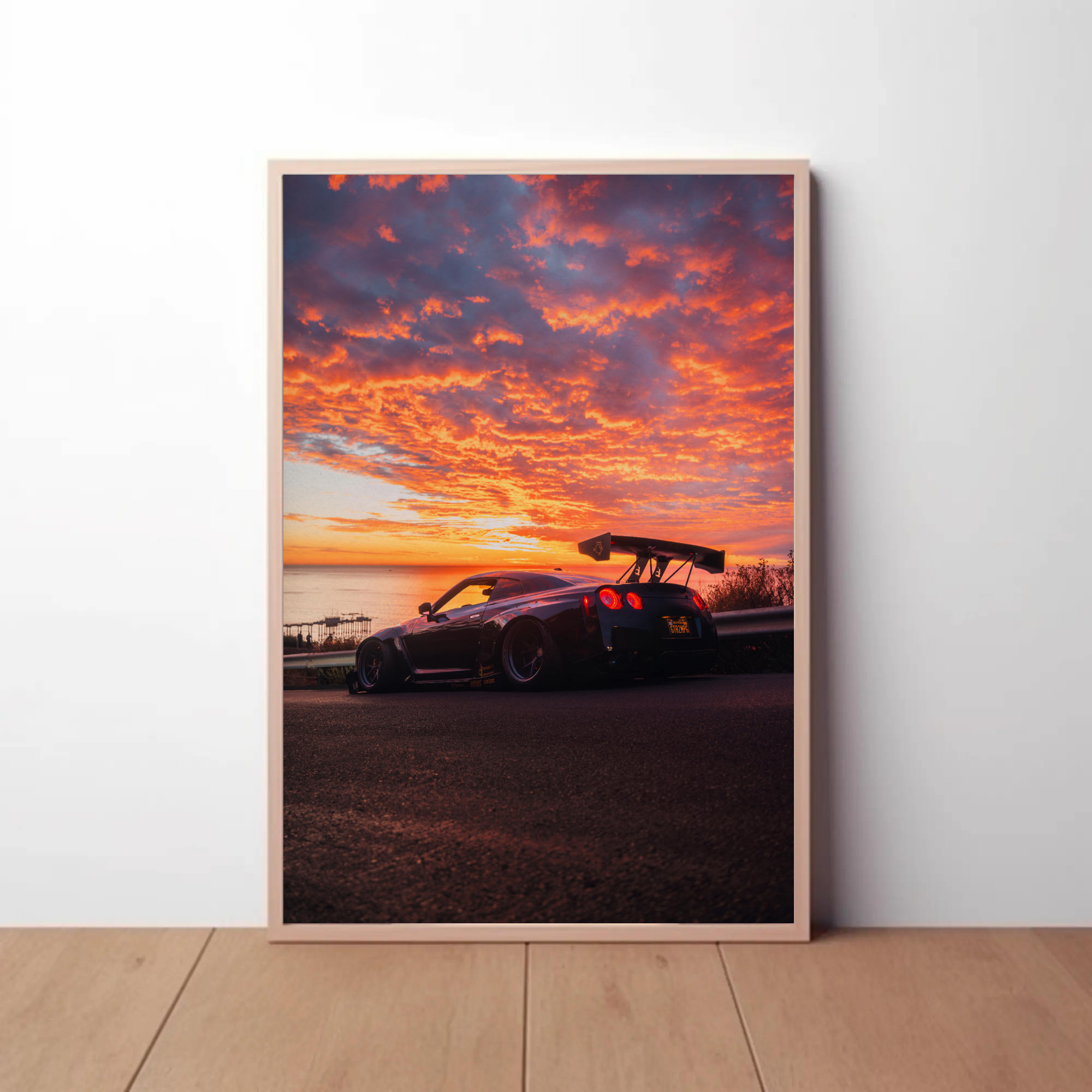 Nissan GT-R R35 Widebody Art Print #021 – Stunning Wall Decor