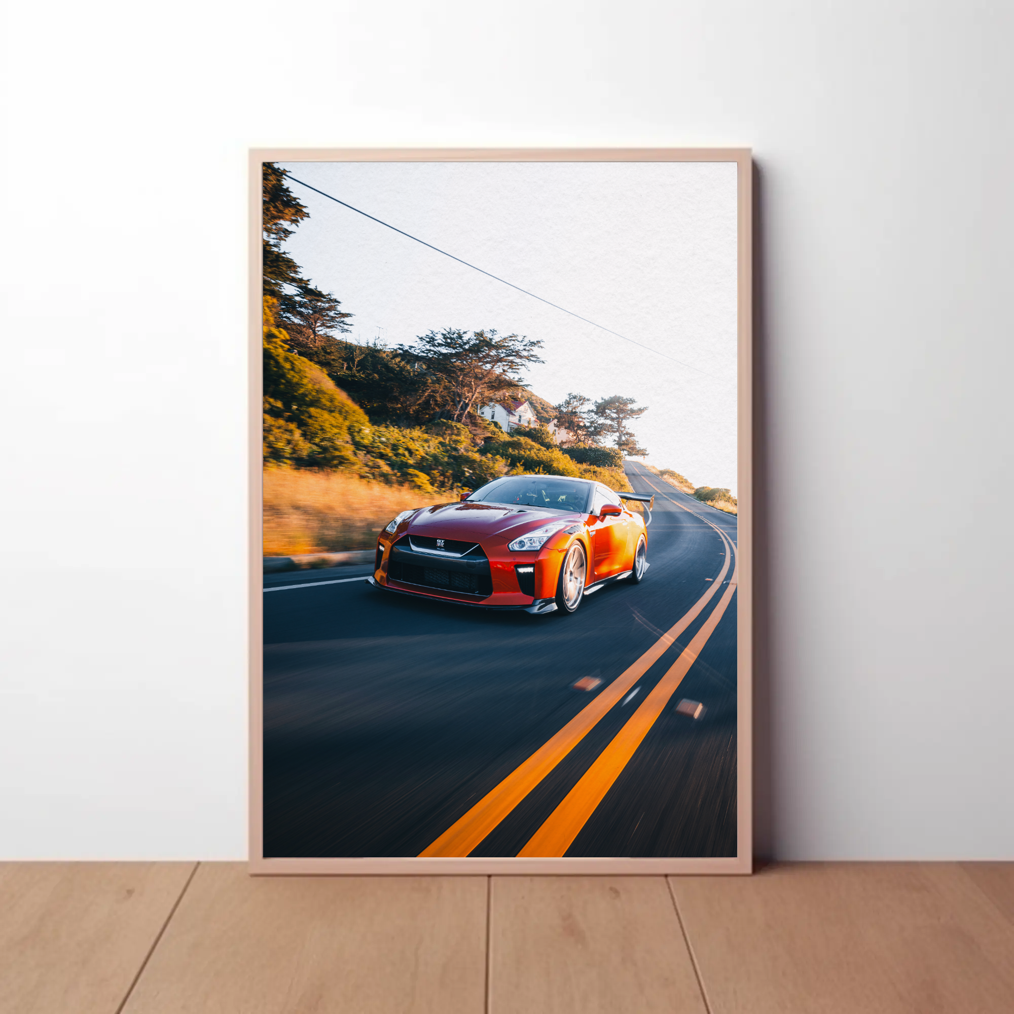 Nissan R35 GTR Art Print #026 - Premium Poster for Car Enthusiasts