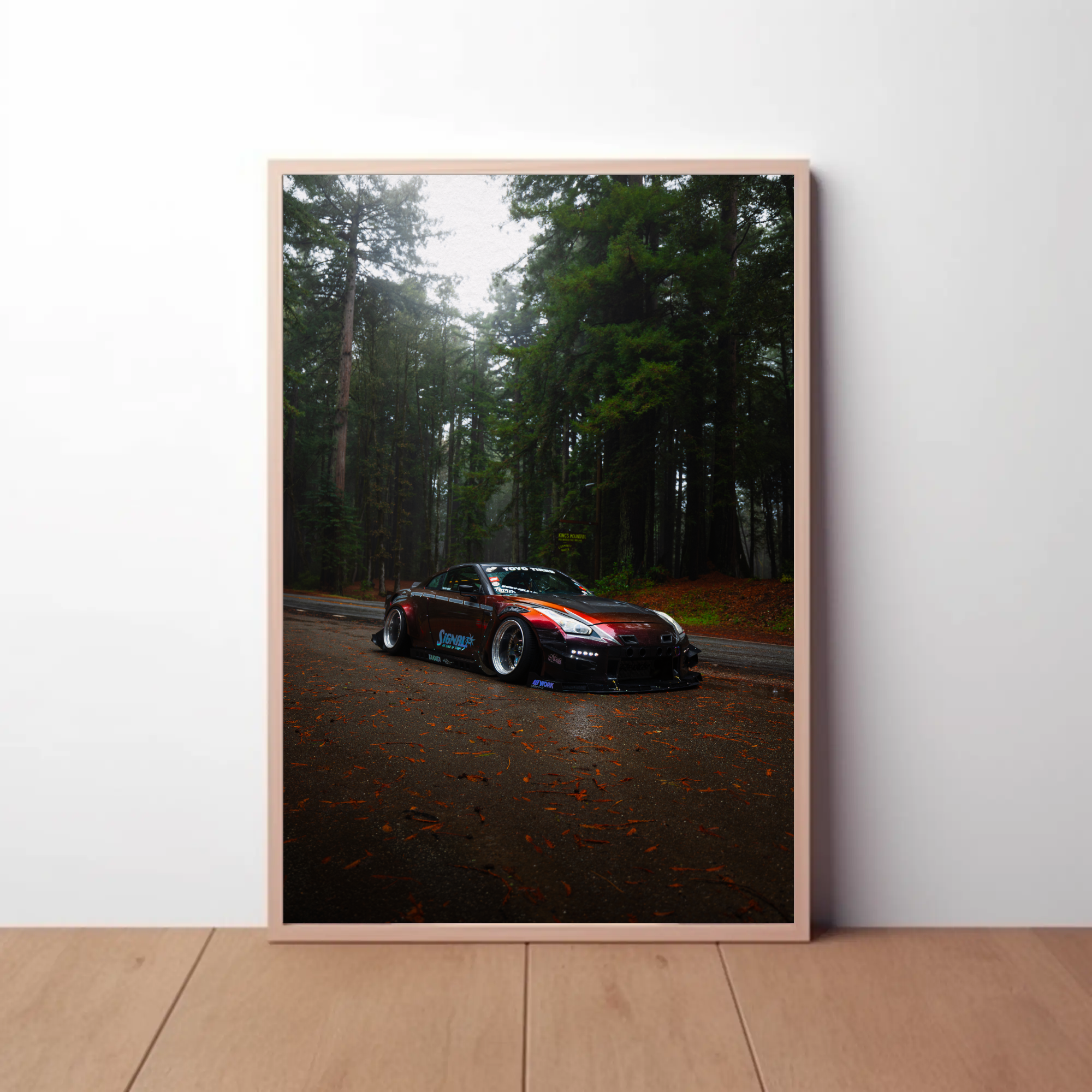 Nissan GT-R R35 Art Print Poster #028 - Premium Wall Decor