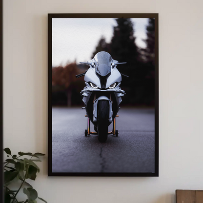 BMW S1000RR Motorcycle Poster #072 - Throttle Designs