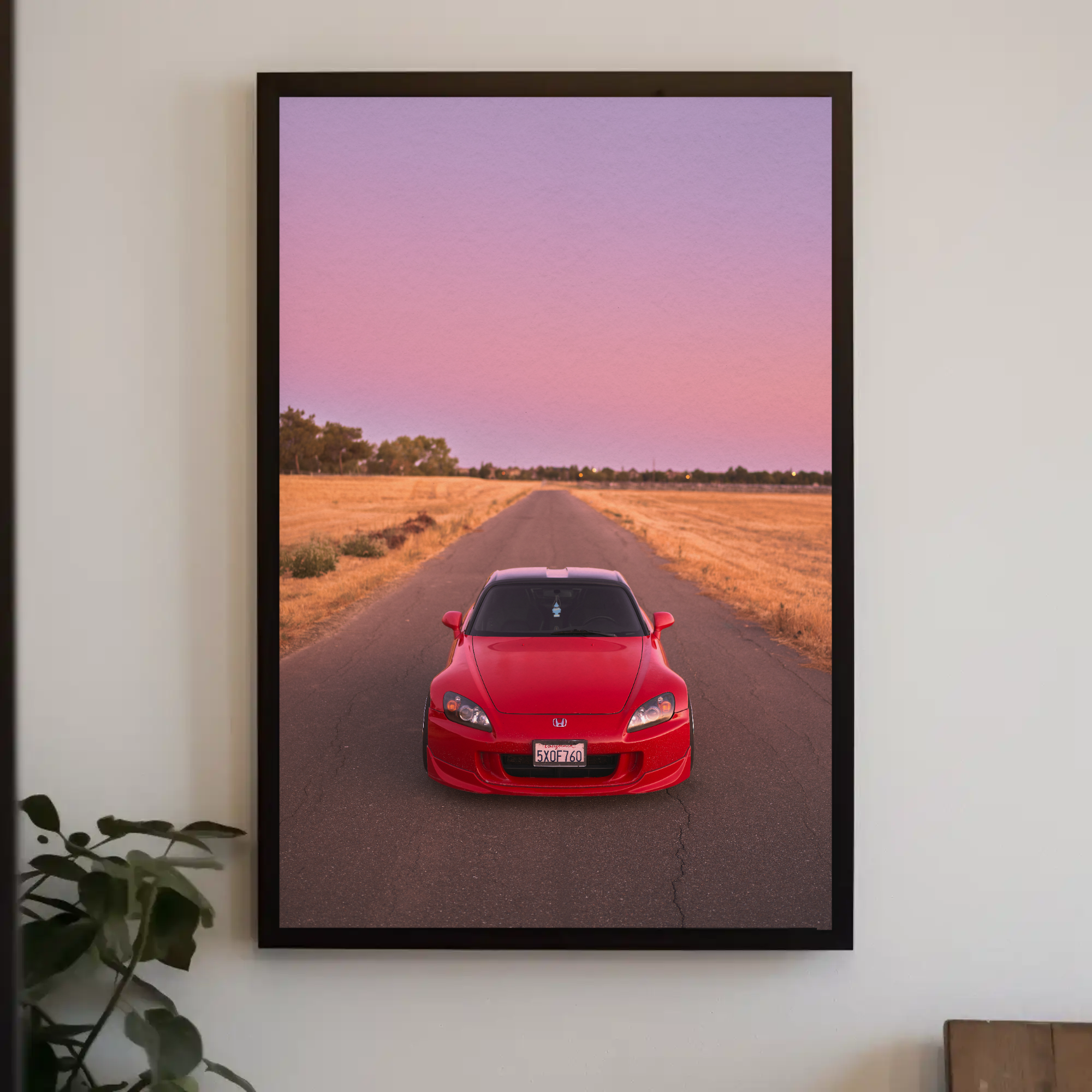 Honda S2000 Automotive Car Poster #0010 - Throttle Designs