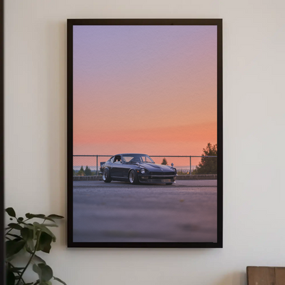 Nissan 240z Automotive Car Poster #001 - Throttle Designs