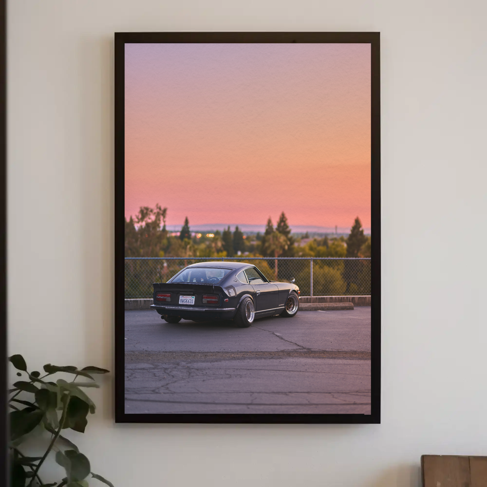 Nissan 240z Automotive Car Poster #002 - Throttle Designs