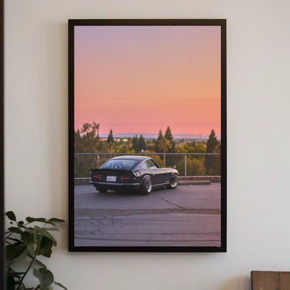 Nissan 240z Automotive Car Poster #002 - Throttle Designs