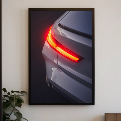 BMW G80 M3 Automotive Car Poster #001 - Throttle Designs