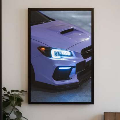 Subaru WRX Automotive Car Poster #004 - Throttle Designs