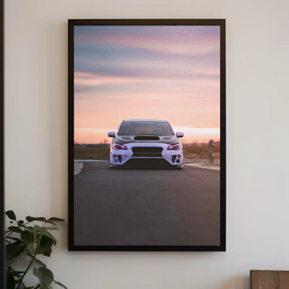 Subaru WRX Automotive Car Poster #019 - Throttle Designs