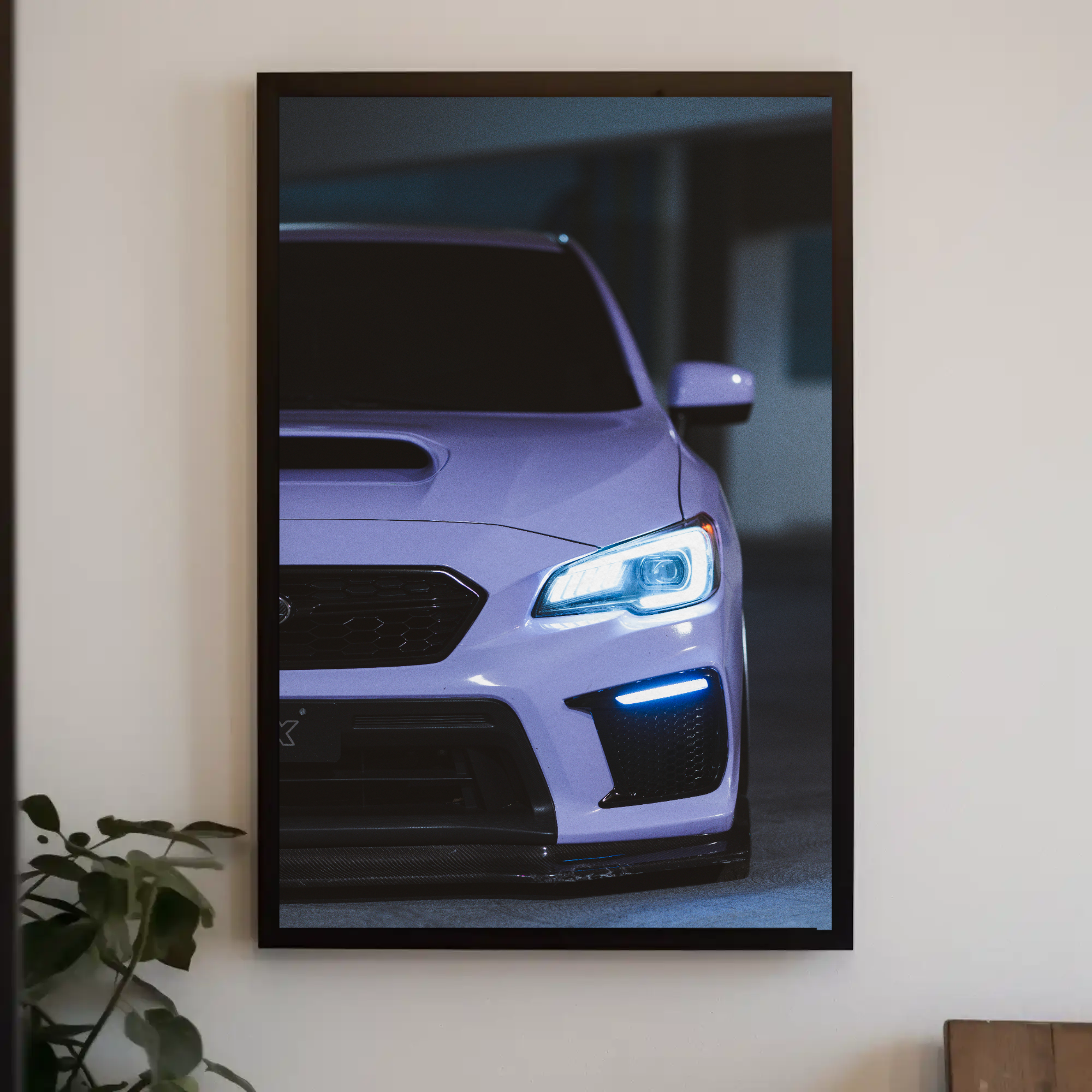 Subaru WRX Automotive Car Poster #006 - Throttle Designs