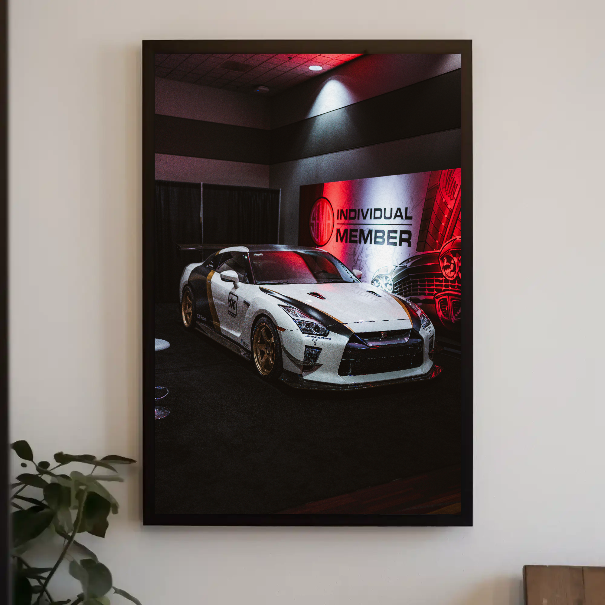 Nissan GTR R35 Automotive Car Poster #013 - Throttle Designs