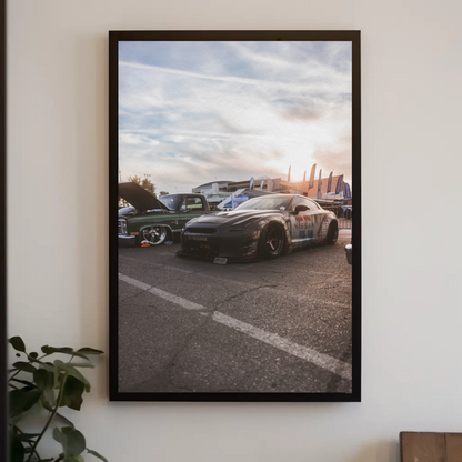 Nissan GTR R35 Automotive Car Poster #015 - Throttle Designs