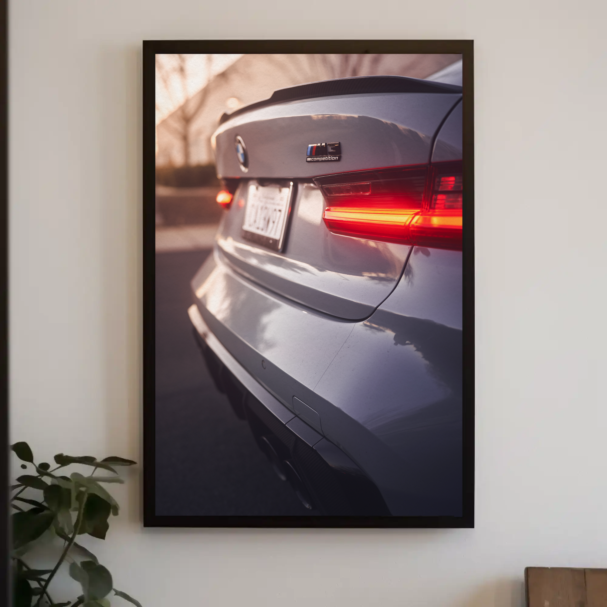 BMW G80 M3 Automotive Car Poster #002 - Throttle Designs