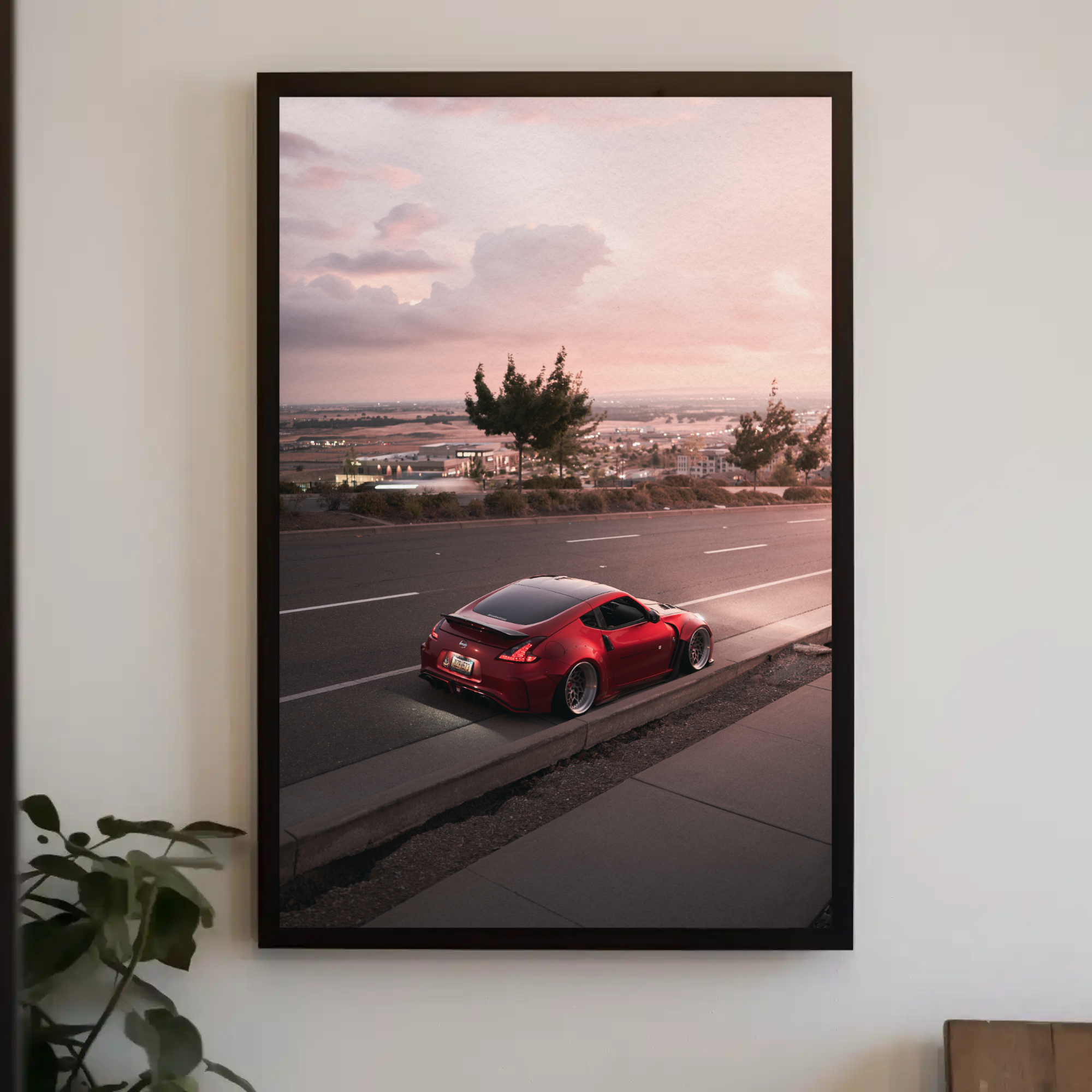 Nissan 370z Automotive Car Poster #020 - Throttle Designs