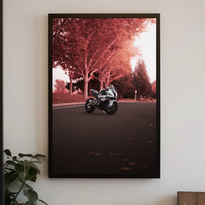 BMW S1000RR Motorcycle Poster #138 - Throttle Designs