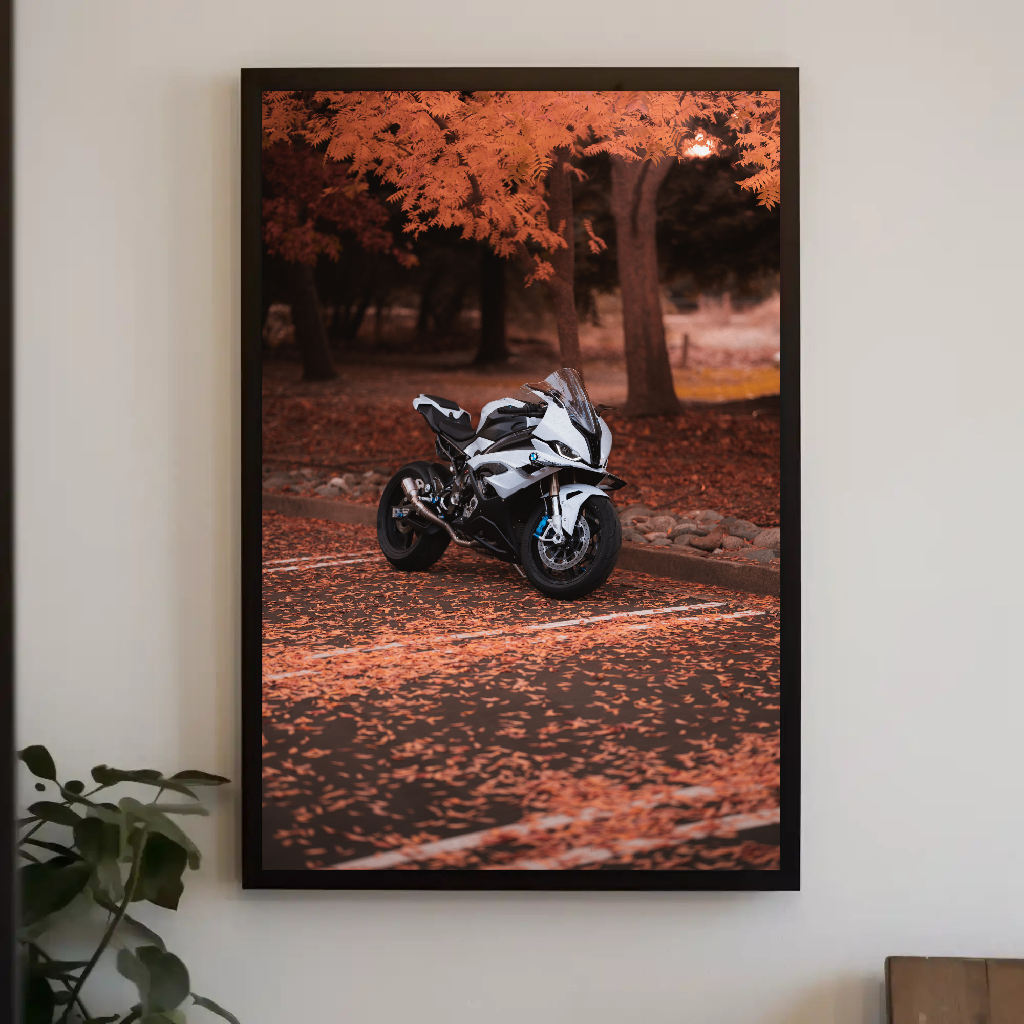 BMW S1000RR Motorcycle Poster #115 - Throttle Designs