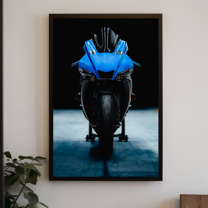 Yamaha R1 Motorcycle Poster #012 - Throttle Designs