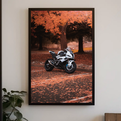 BMW S1000RR Motorcycle Poster #109 - Throttle Designs