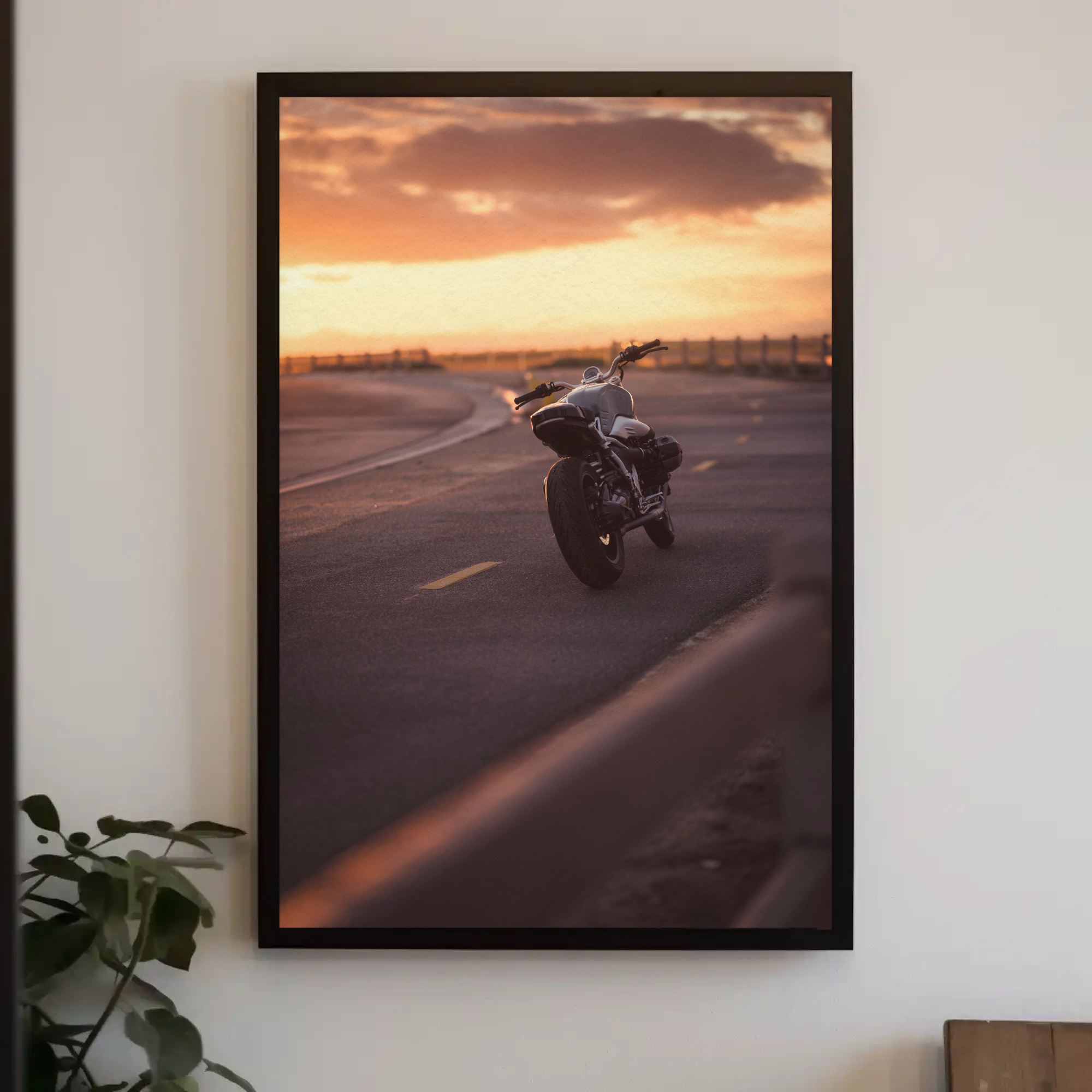 BMW R nine T Motorcycle Poster #005 - Throttle Designs