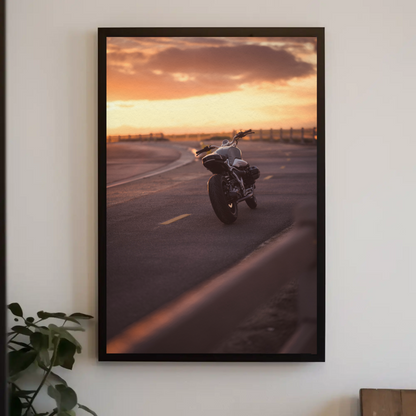 BMW R nine T Motorcycle Poster #005 - Throttle Designs