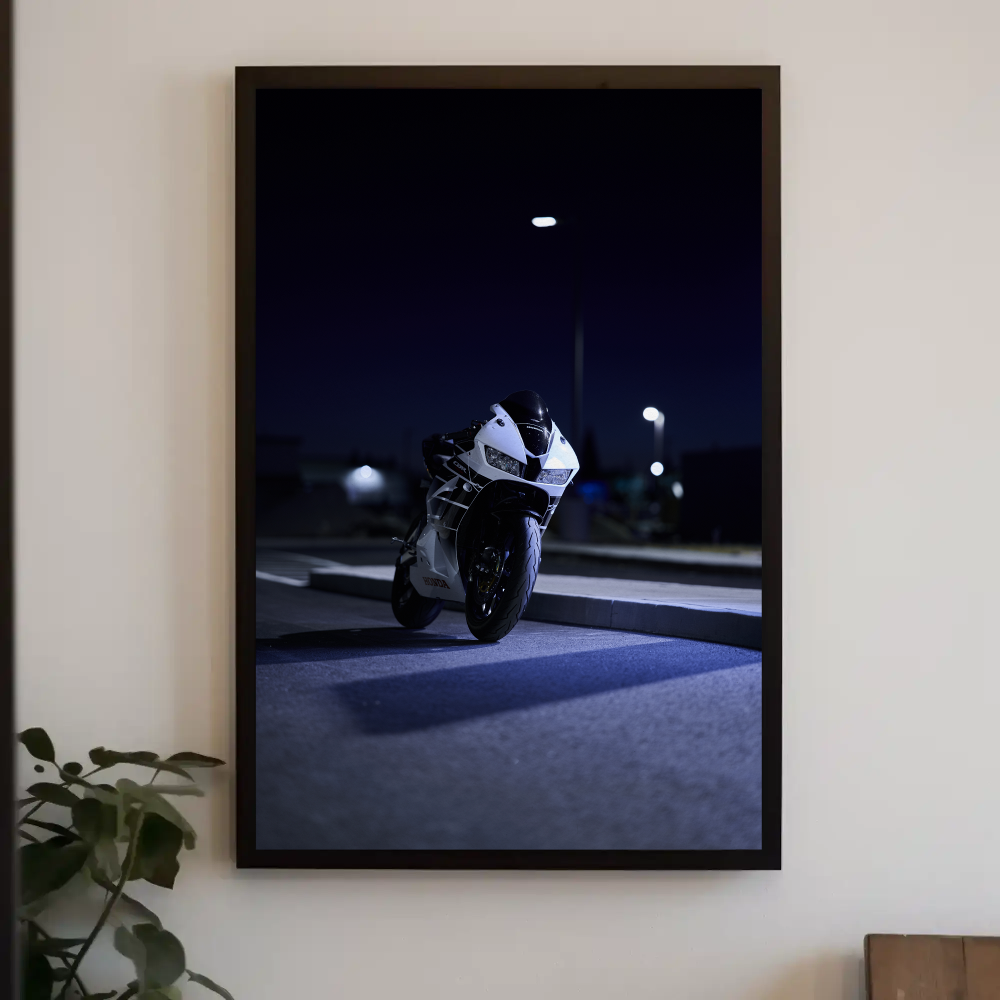 Honda CBR600RR Motorcycle Poster #004 - Throttle Designs