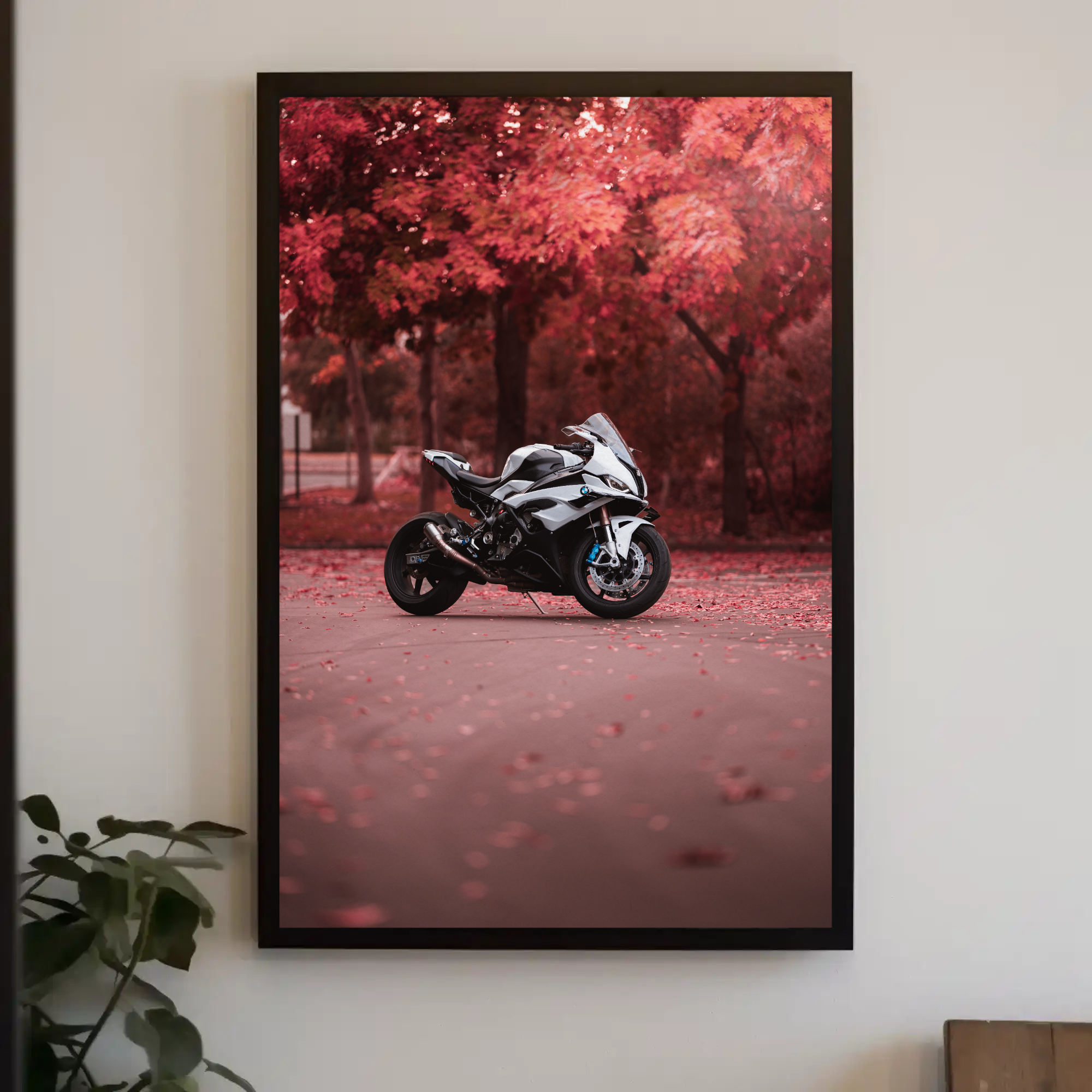 BMW S1000RR Motorcycle Poster #128 - Throttle Designs