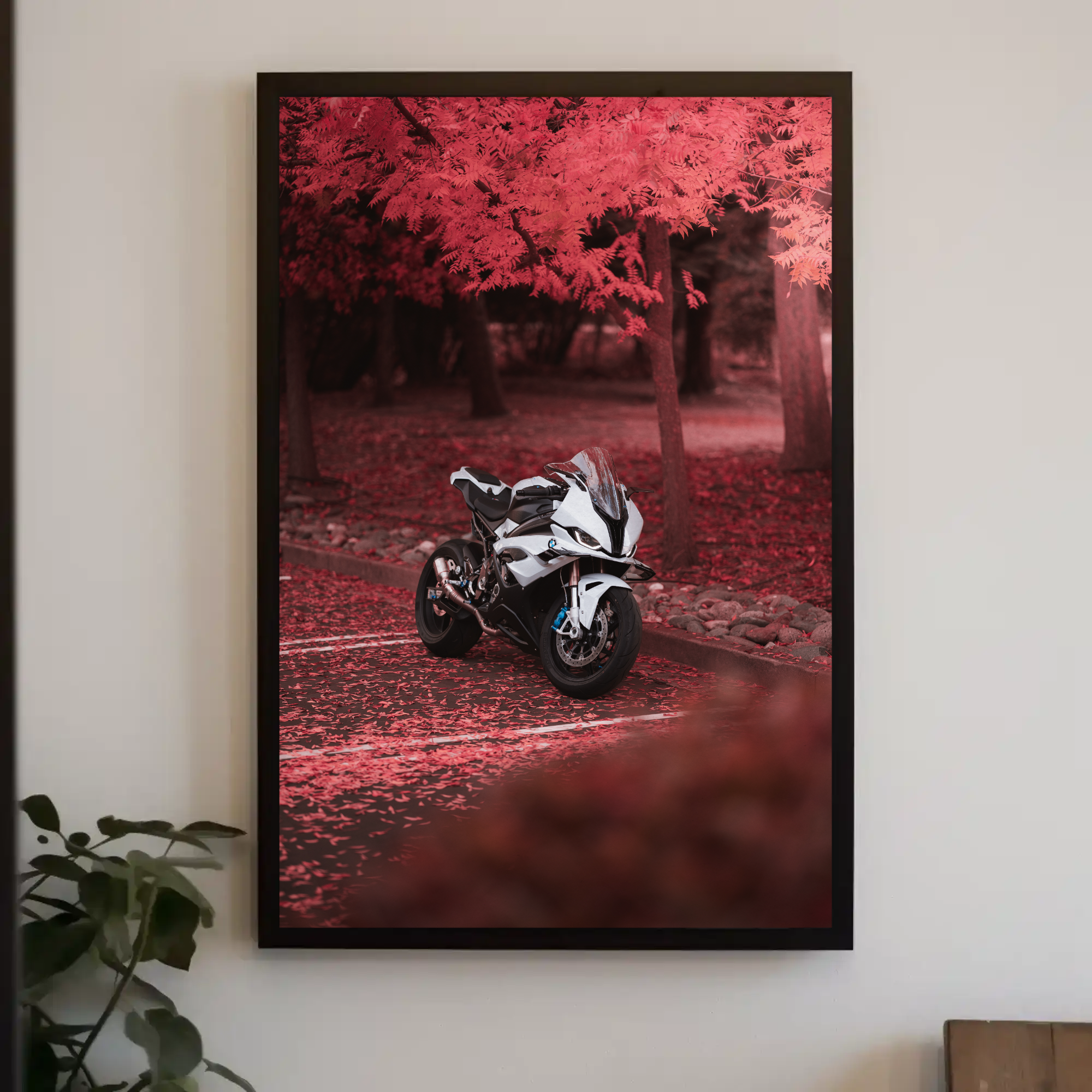 BMW S1000RR Motorcycle Poster #139 - Throttle Designs