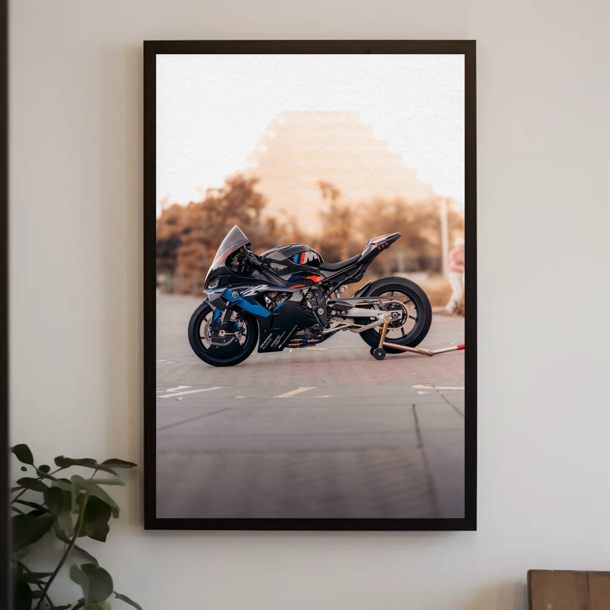 BMW M1000RR Motorcycle Art Print #023 - Stunning Decor for Enthusiasts - Throttle Designs