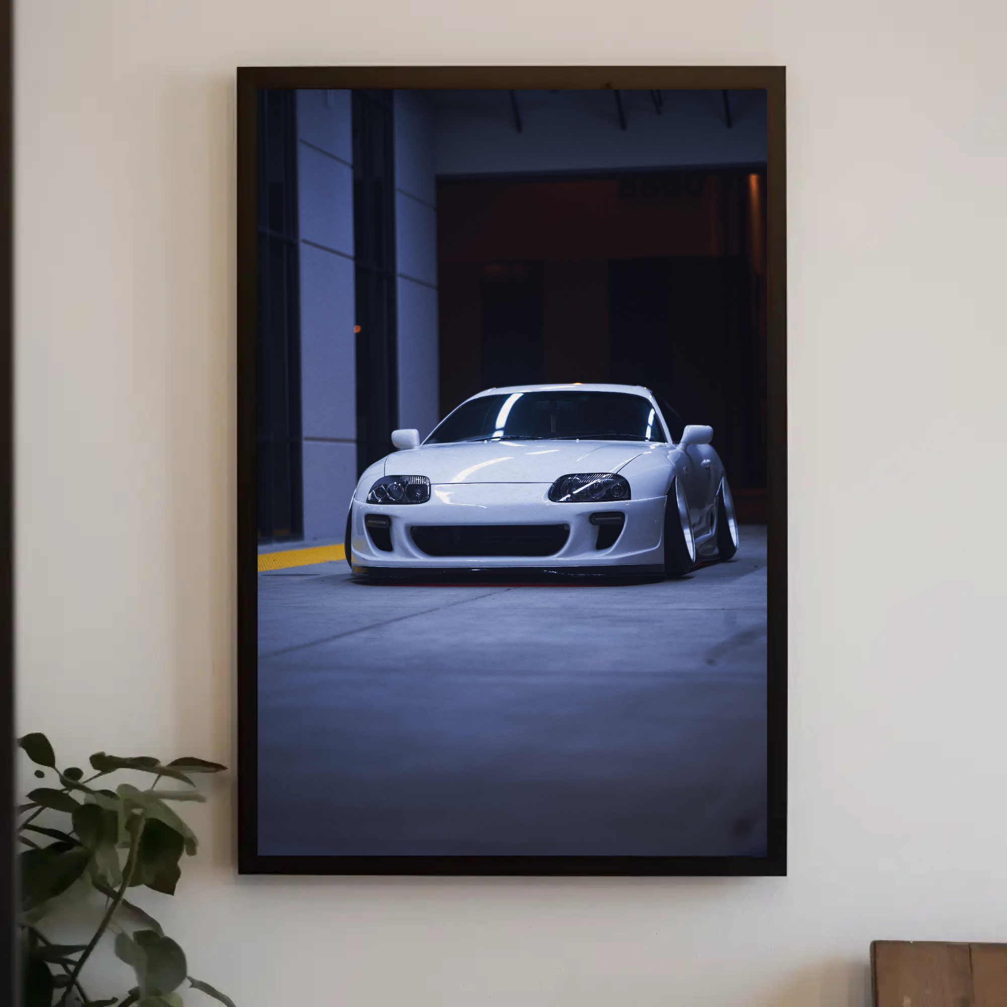 Toyota Supra MK4 Automotive Car Poster #010 - Throttle Designs